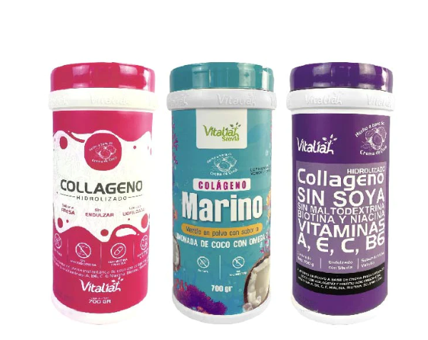 Vitaliah Stevia puede ayudarte a encontrar ambos tipos de colágeno