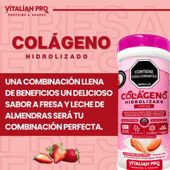 Vitaliah Pro - Colágeno de fresa con leche de Almendras 900 G vitaliah colombia