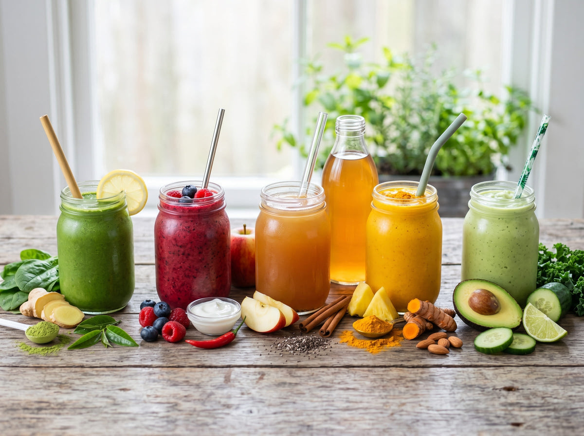 5 batidos para bajar de peso: ingredientes que aceleran el metabolismo