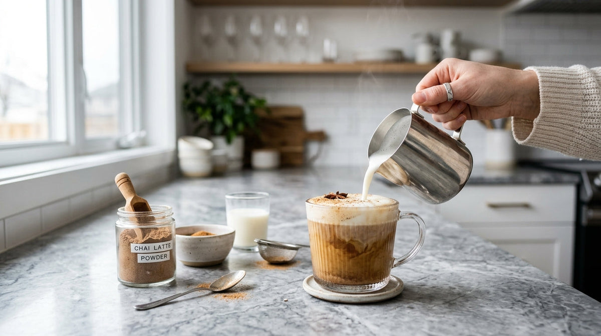 Té chai latte sin azúcar: receta casera fácil