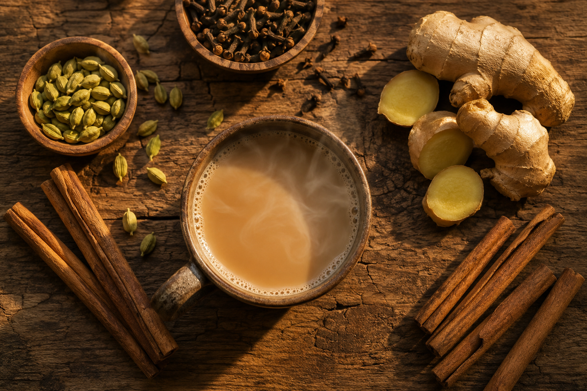 Té Chai (Masala Chai): qué es, ingredientes, beneficios y cómo prepararlo