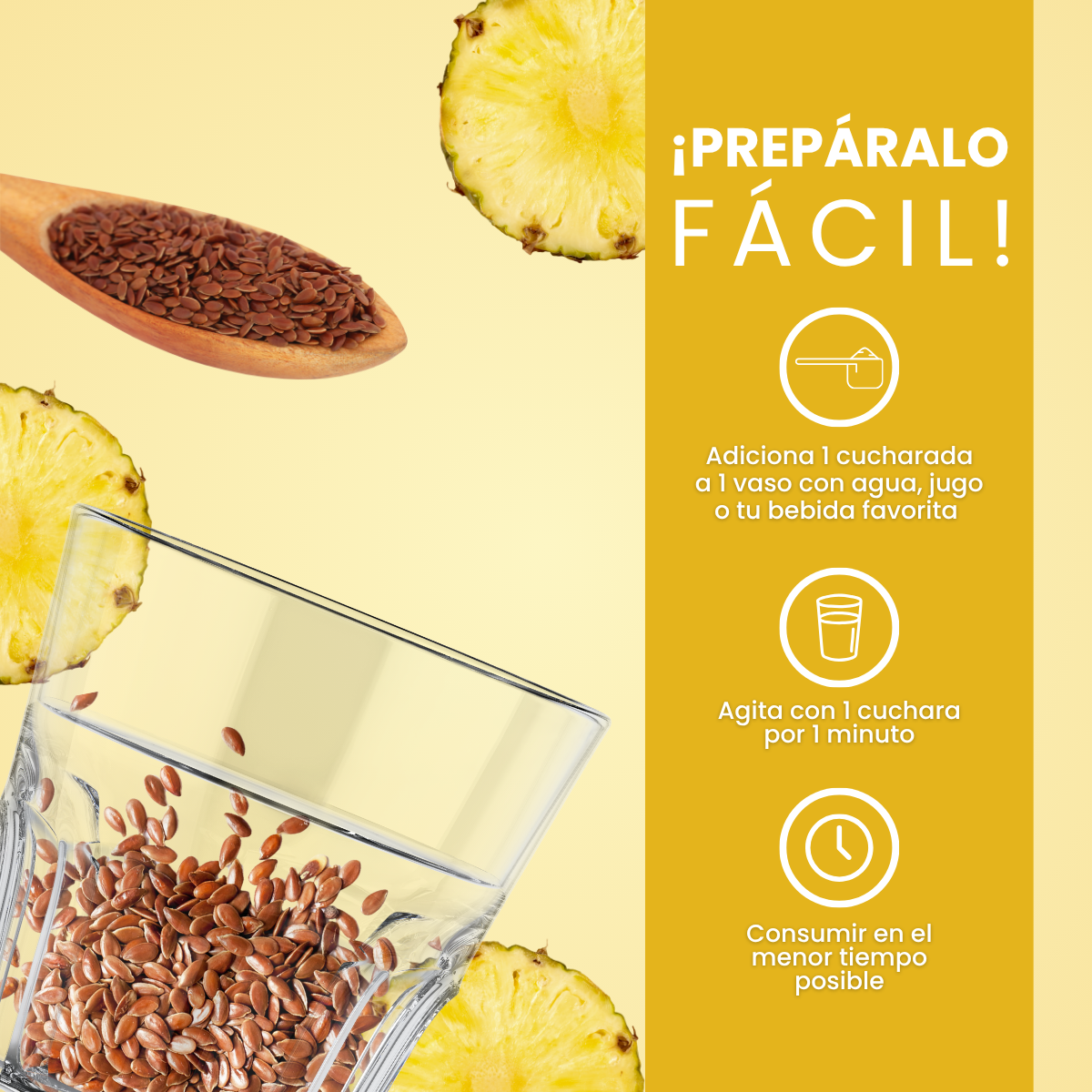 FIBRA LINAZA Y PIÑA BOLSA 425 G VITALIAH