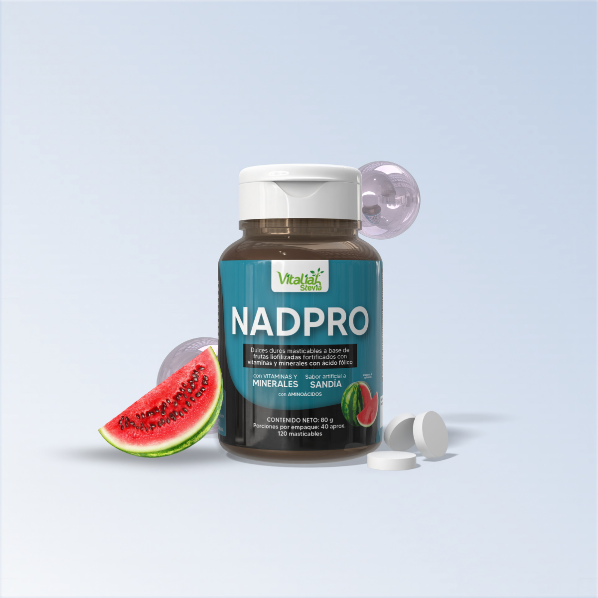 Masticables NADPRO - Niacinamida 120 und