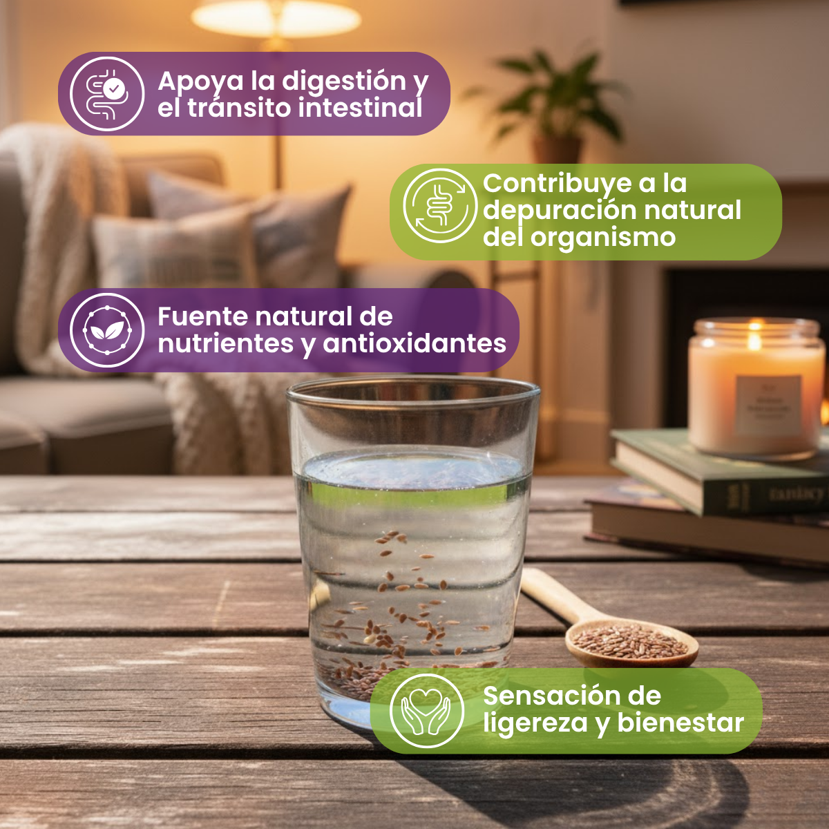 Fibra Linaza + Alcachofa Doypack 425 g