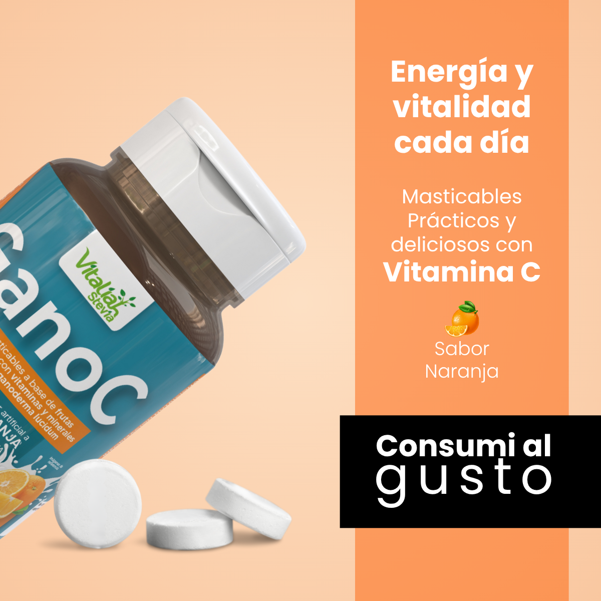 Masticables GanoC -  Ganoderma 120 und