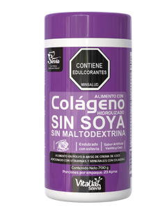 Batido Colágeno Vainilla 700 g - Vitaliah Stevia -Alimentos saludables