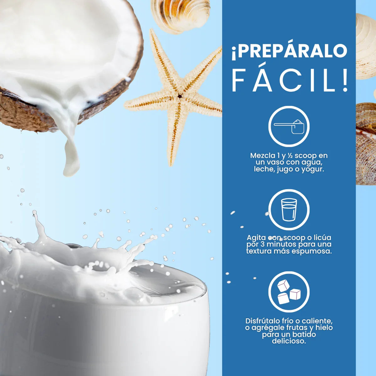 Batido Colágeno Marino Doypack 250g - Vitaliah Stevia -Alimentos saludables