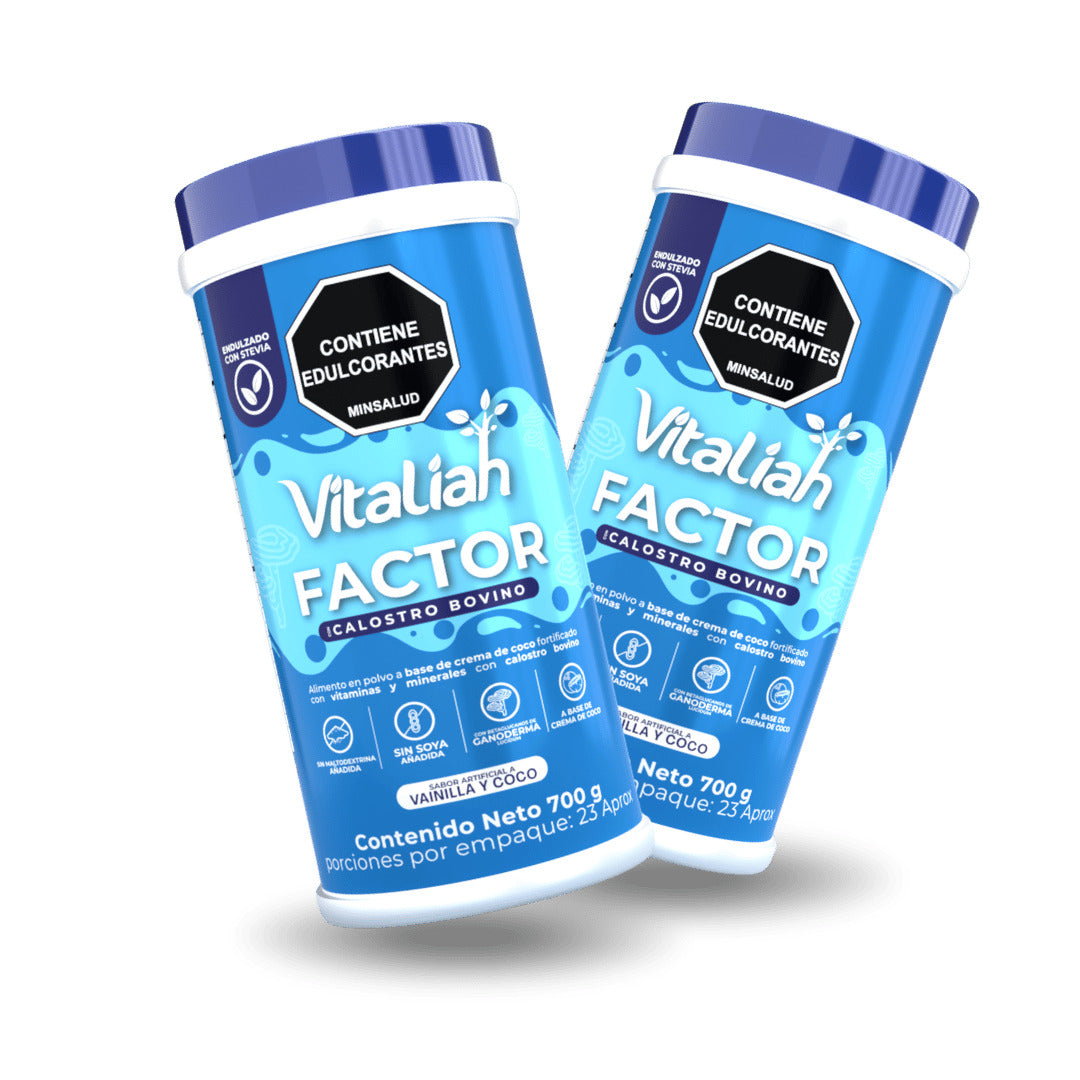 Batido Factor Vitaliah - 700 g - Vitaliah Stevia -Alimentos saludables