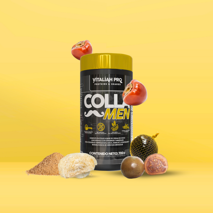 Batido Colla Men | Colágeno para Hombres - 700g - Vitaliah Stevia -Alimentos saludables