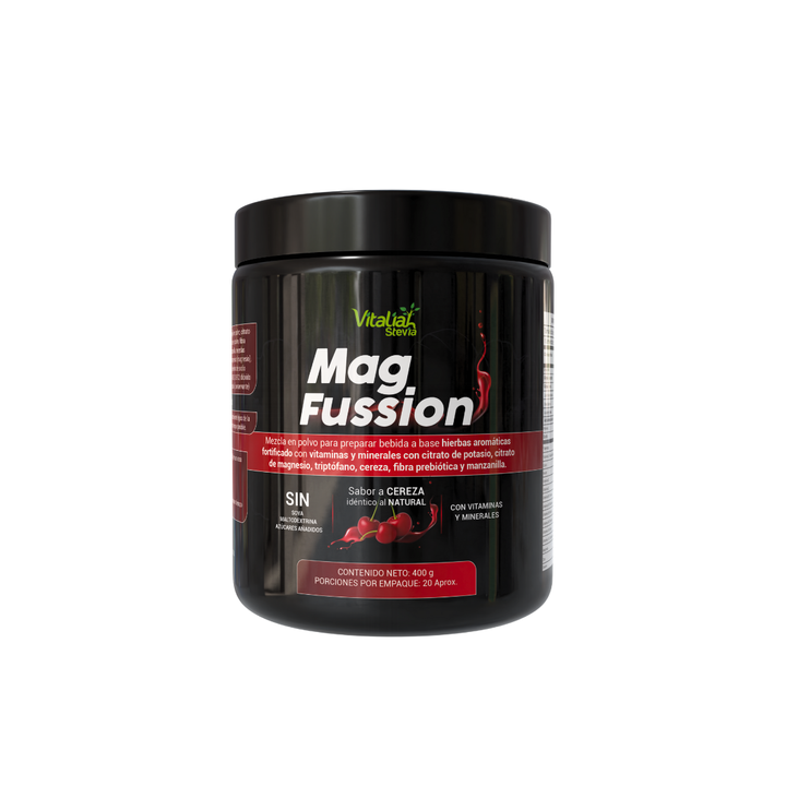 Magnesio - Mag Fussion x400g - Vitaliah Stevia -Alimentos saludables