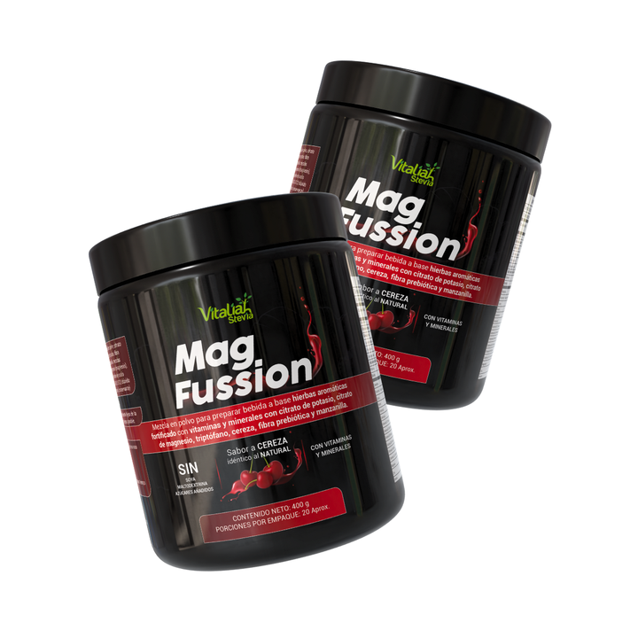 Magnesio - Mag Fussion x400g - Vitaliah Stevia -Alimentos saludables