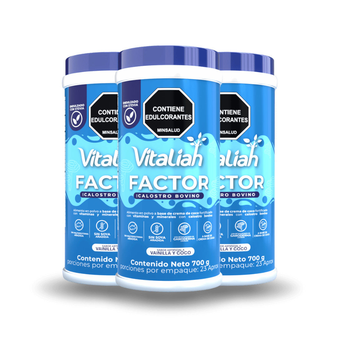 Batido Factor Vitaliah - 700 g - Vitaliah Stevia -Alimentos saludables