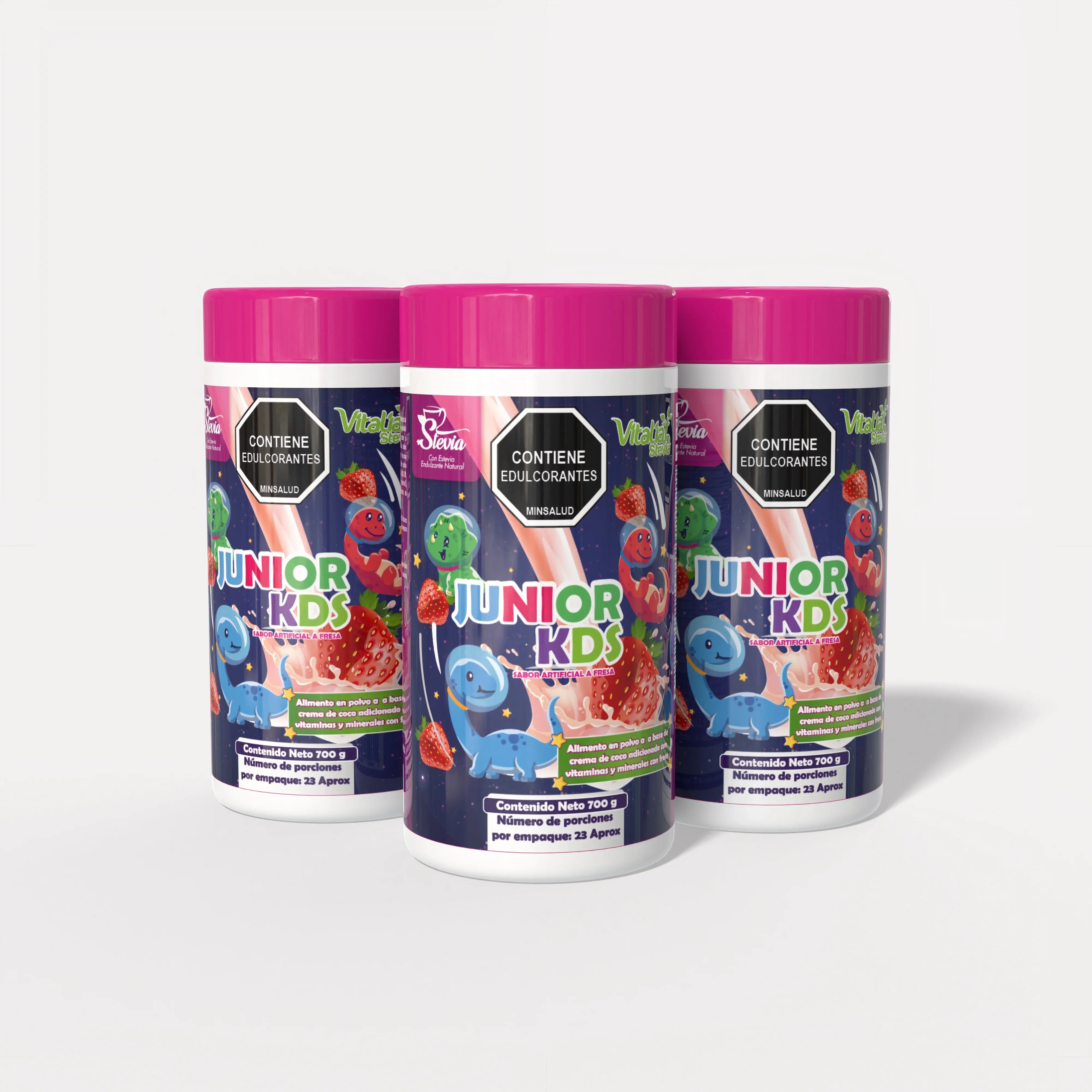 Batido Malteada Junior Kds Vitaliah - 700 g - Vitaliah Stevia -Alimentos saludables