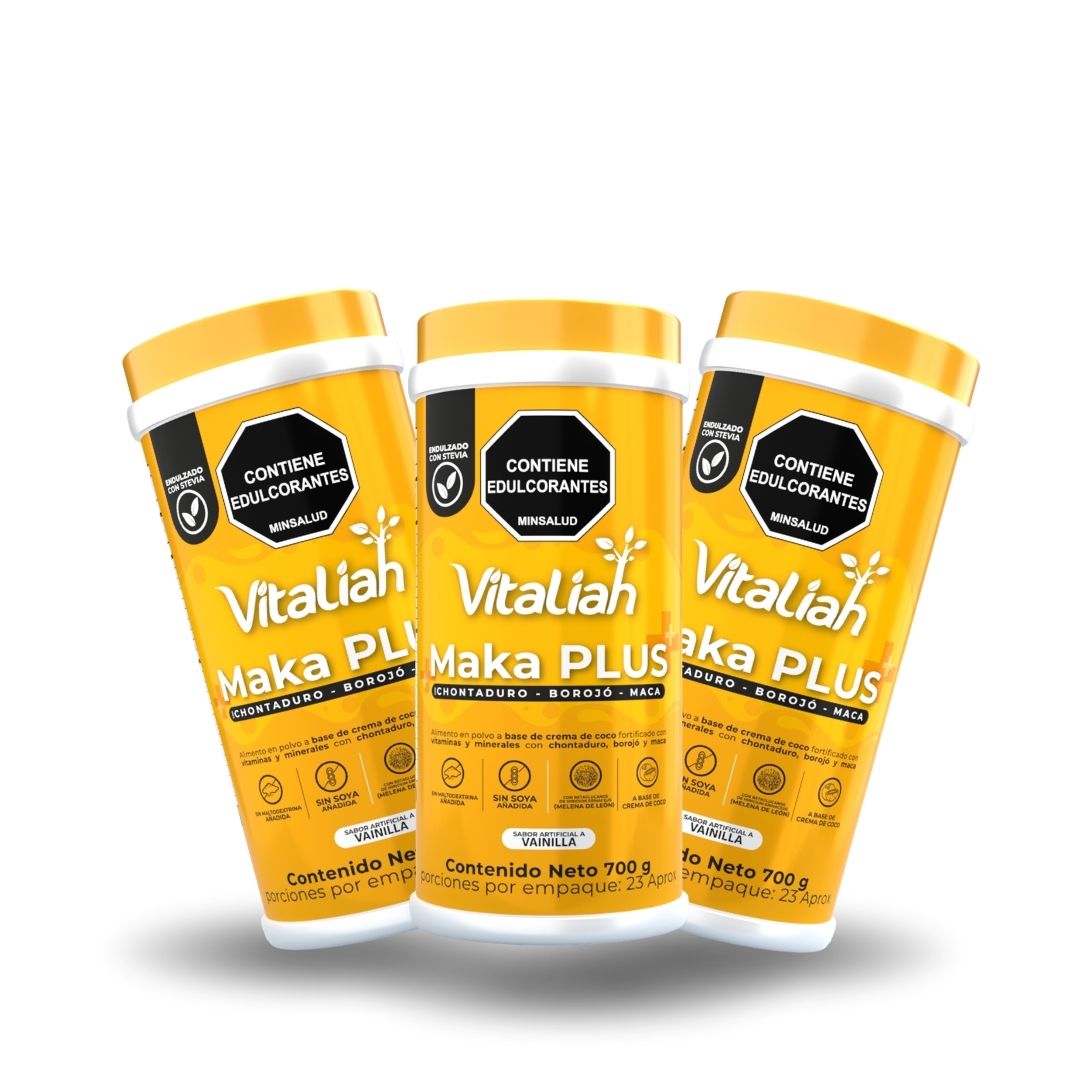 Batido Maka+Plus con Maca + Chontaduro + Borojó - 700 g