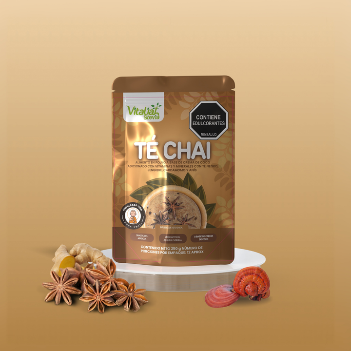 Té Chai Doypack - 250 g - Vitaliah Stevia -Alimentos saludables