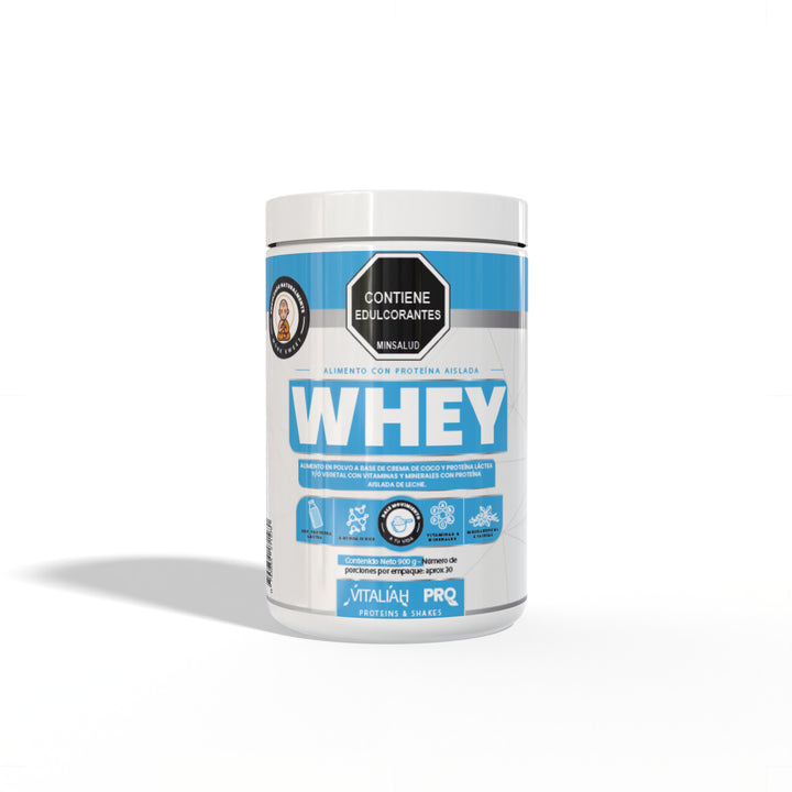 Batido Proteína Aislada Whey 900 g - Vitaliah Pro - Vitaliah Stevia -Alimentos saludables
