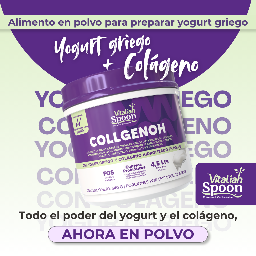 Colágeno con Yogurt Griego en Polvo - 540g
