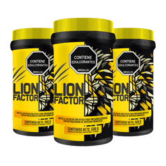 COMBO X3 BATIDO - LION FACTOR 500g vitaliah colombia