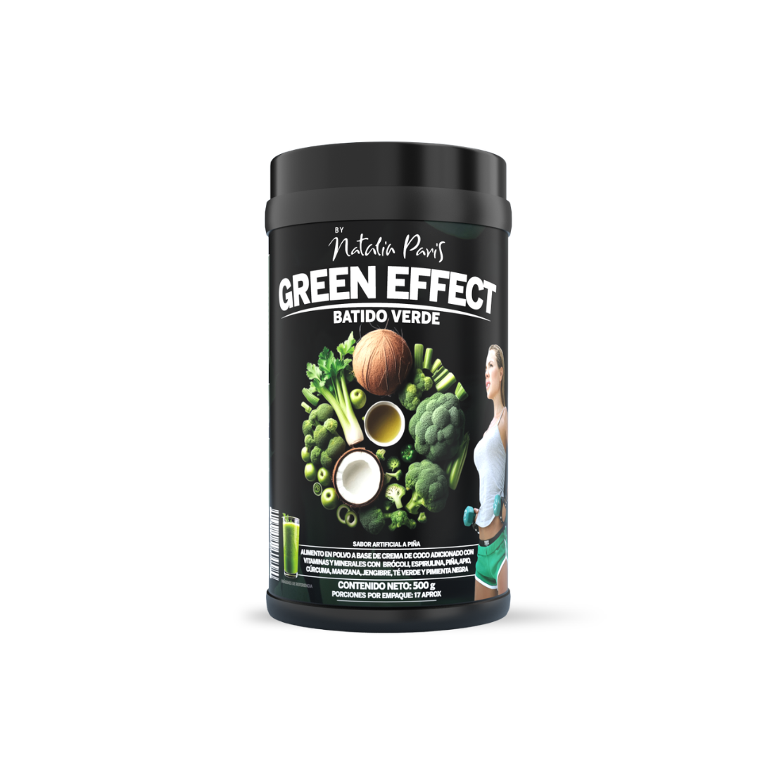 Batido Verde Quemador Green Effect by Natalia Paris 500 g