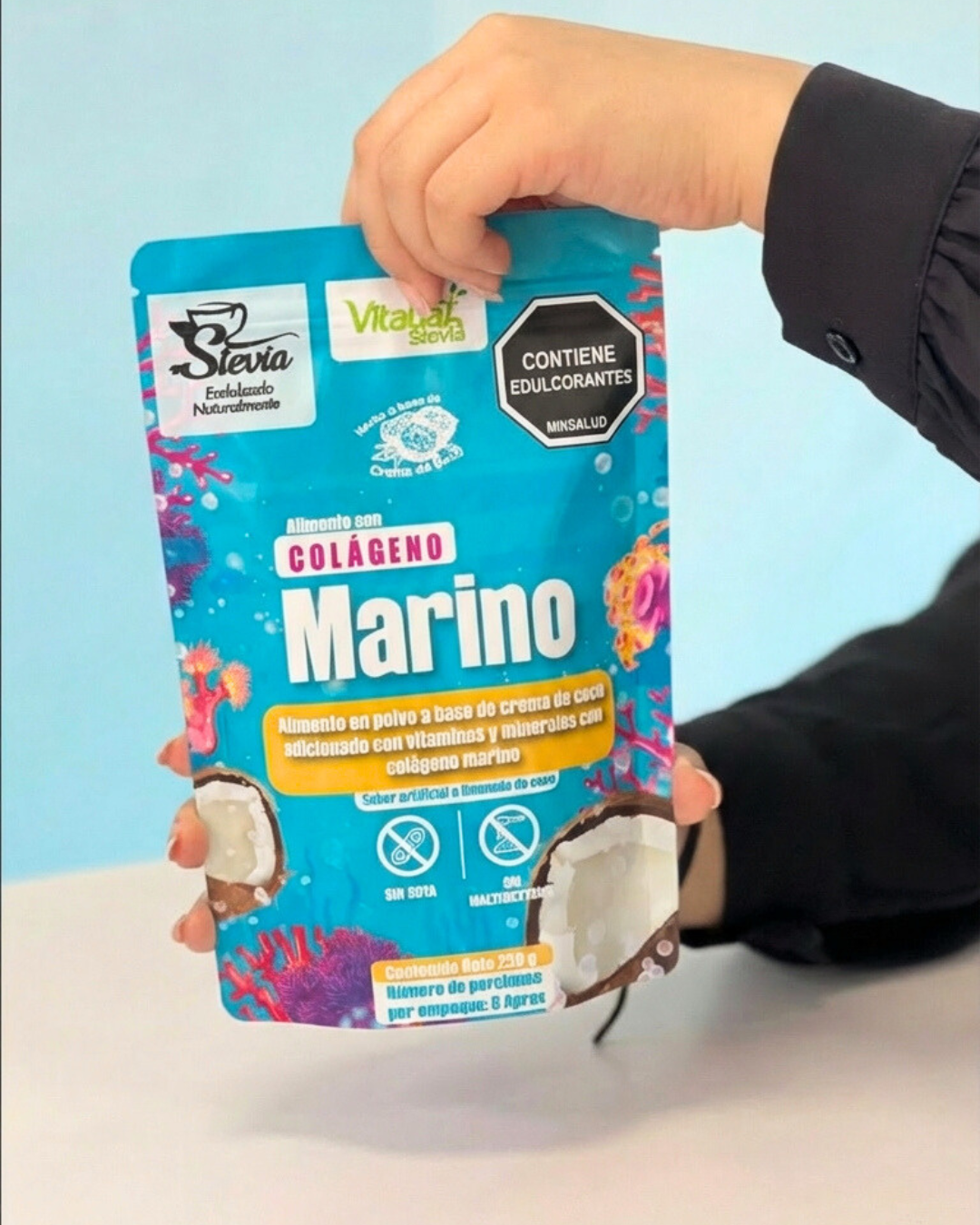 Preparación de colágeno hidrolizado para el gym