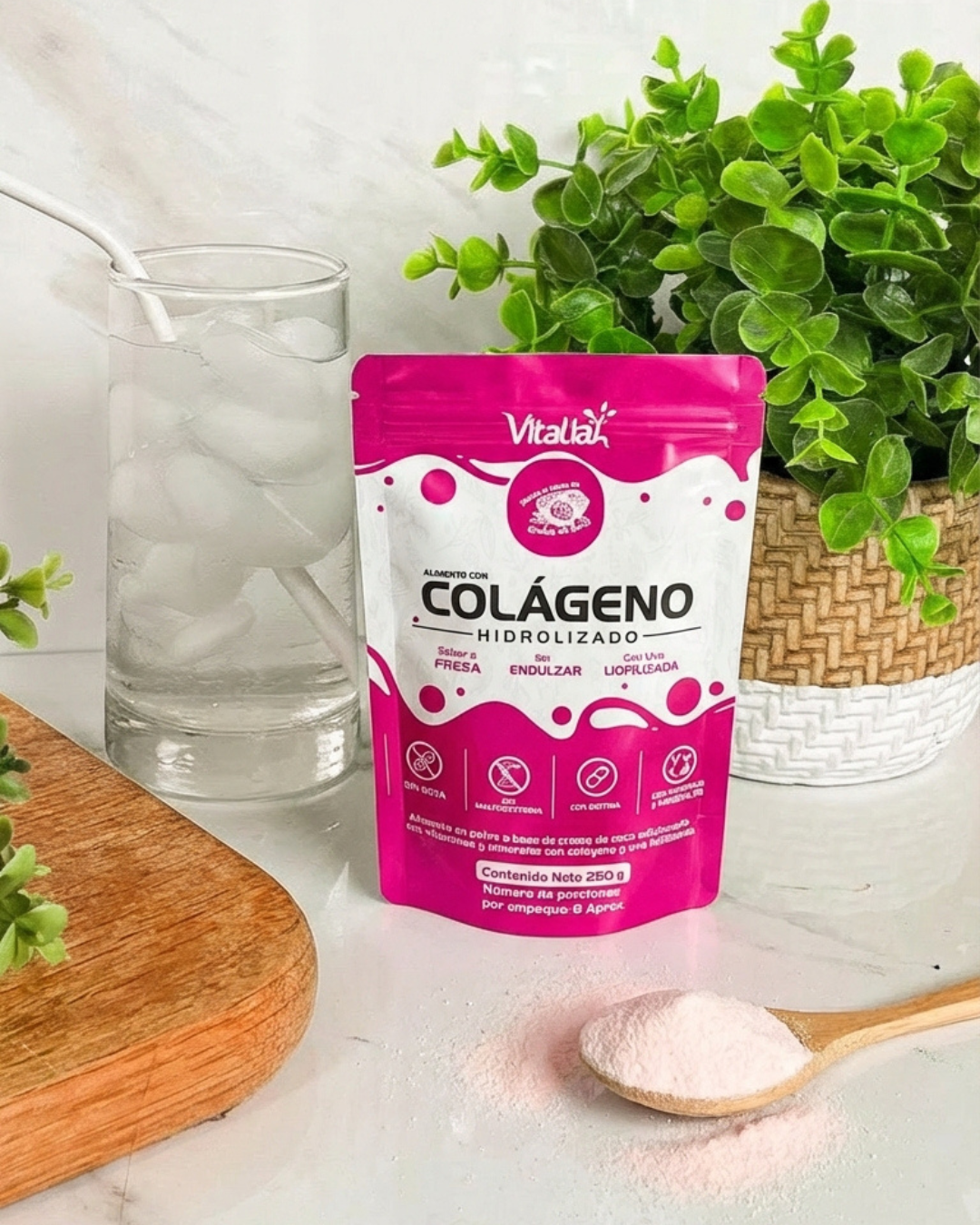 Preparación de colágeno hidrolizado