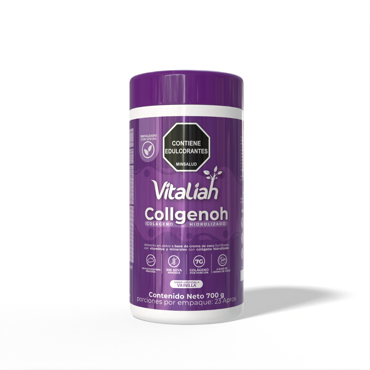 Batido con Colágeno Hidrolizado sabor Vainilla y Coco - 700g