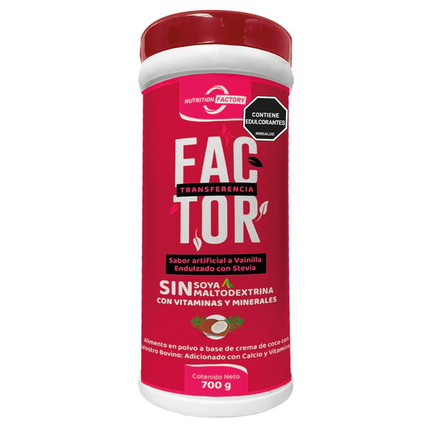 FACTOR - 700g - NUTRITION FACTORY - Vitaliah Stevia -Alimentos saludables