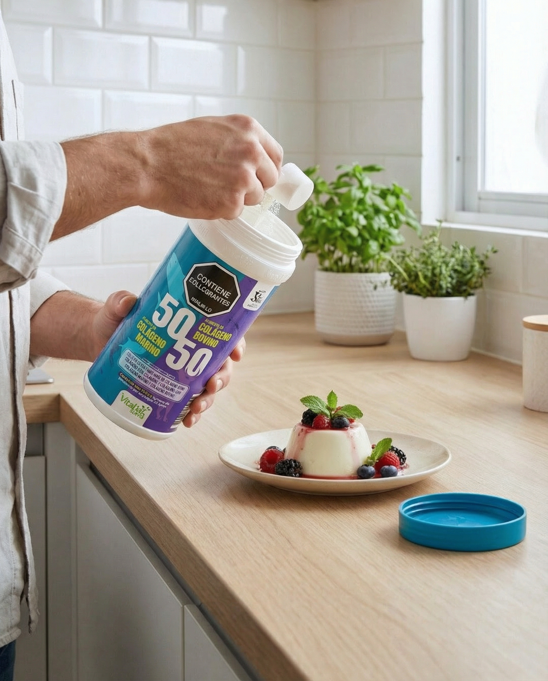 Colágeno hidrolizado marino y bovino