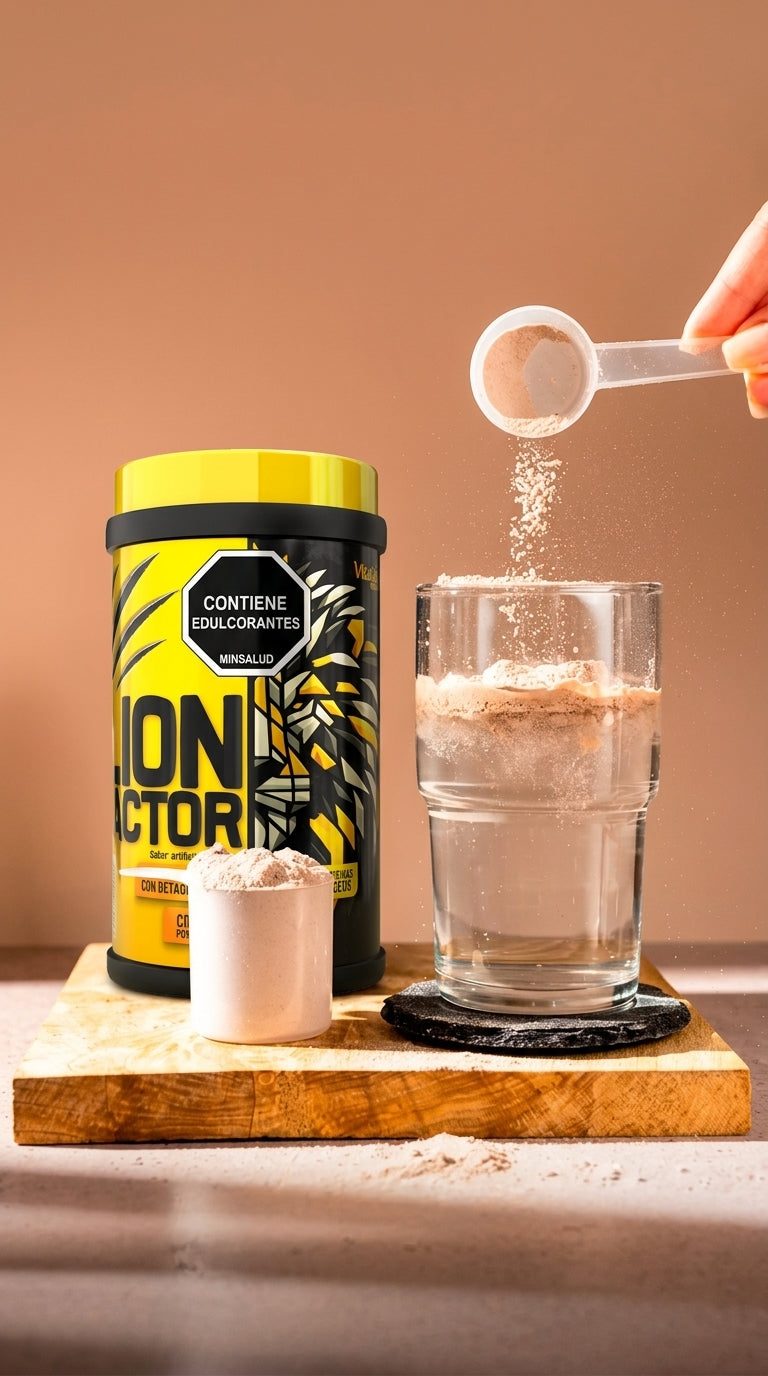 Lion factor textura suave y facil de diluir