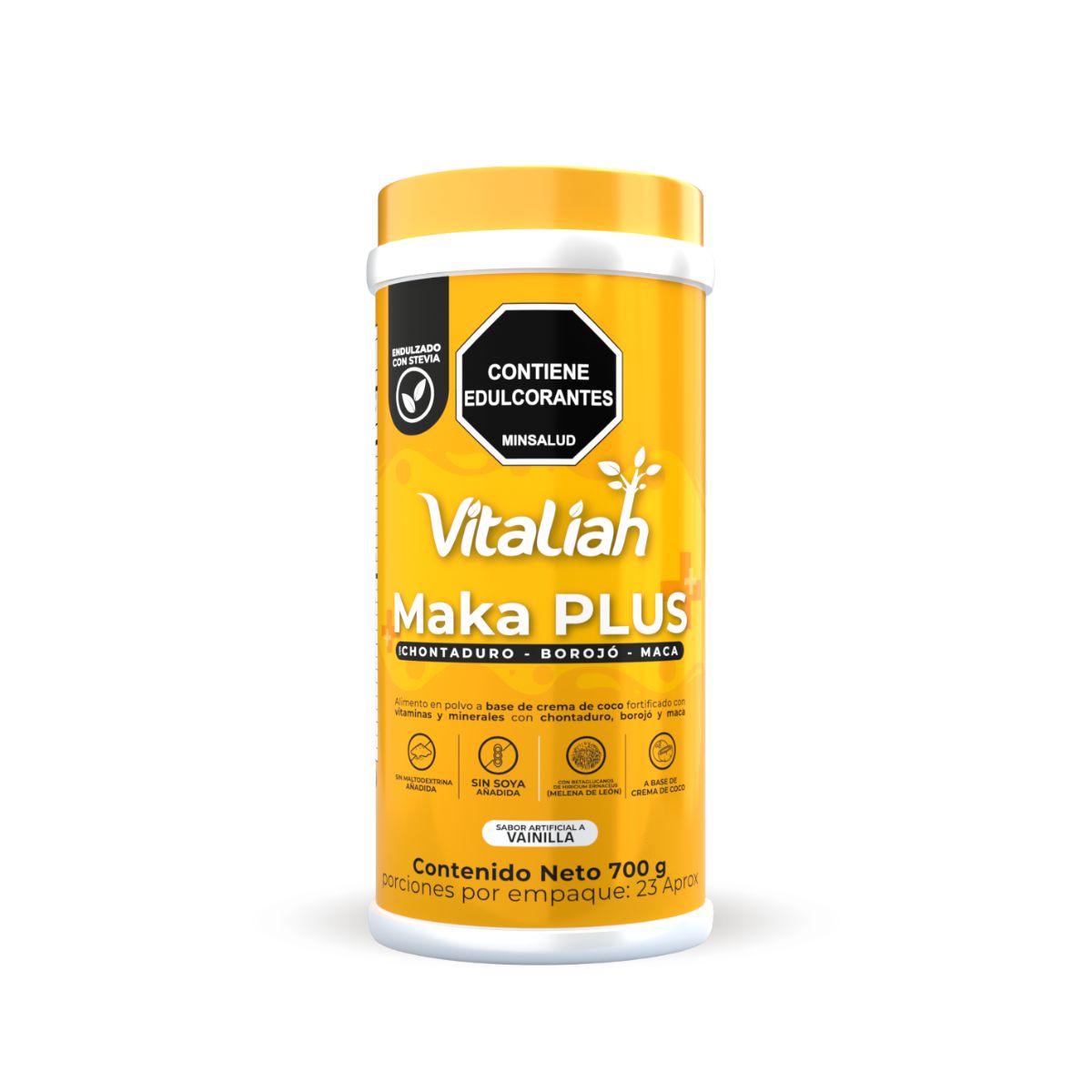 Batido Maka+Plus con Maca + Chontaduro + Borojó - 700 g