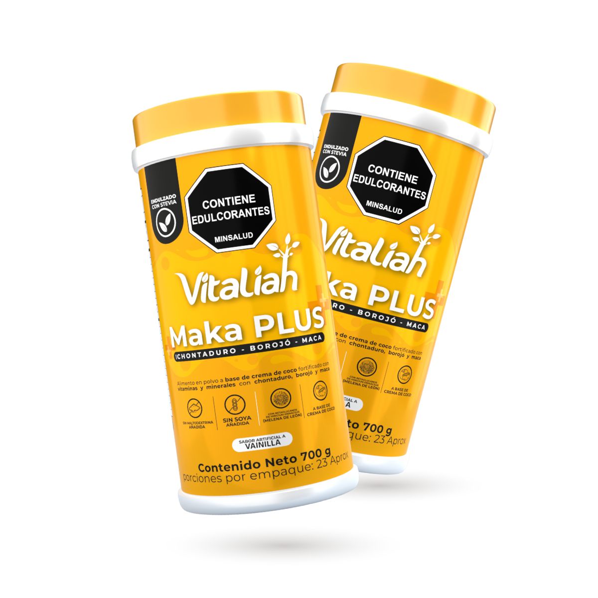 Batido Maka+Plus con Maca + Chontaduro + Borojó - 700 g