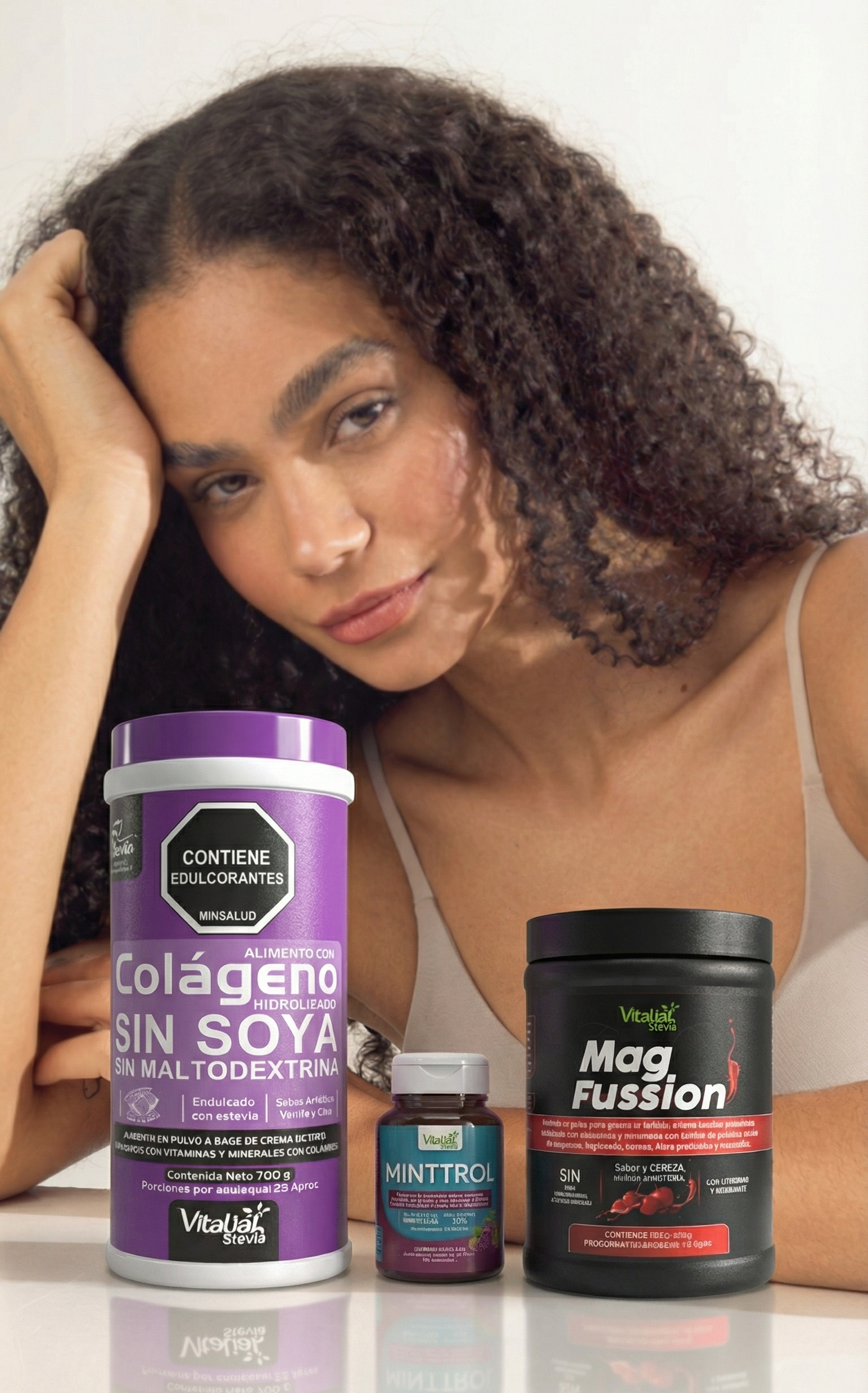 Dia de la mujer combo mujer 24/7 con colágeno hidrolizado, resveratrol y magnesio