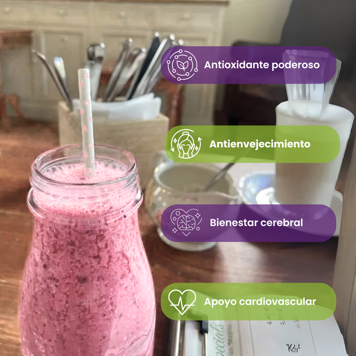 Batido con Resveratrol x500 g - Vitaliah Stevia -Alimentos saludables