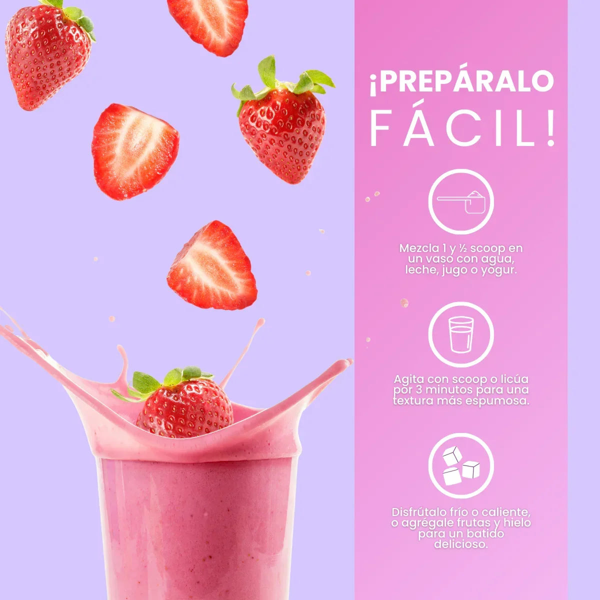 Batido con Resveratrol x500 g - Vitaliah Stevia -Alimentos saludables