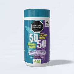 Batido Colágeno 50/50 Origen Marino y Bovino 700 g - Vitaliah Stevia -Alimentos saludables