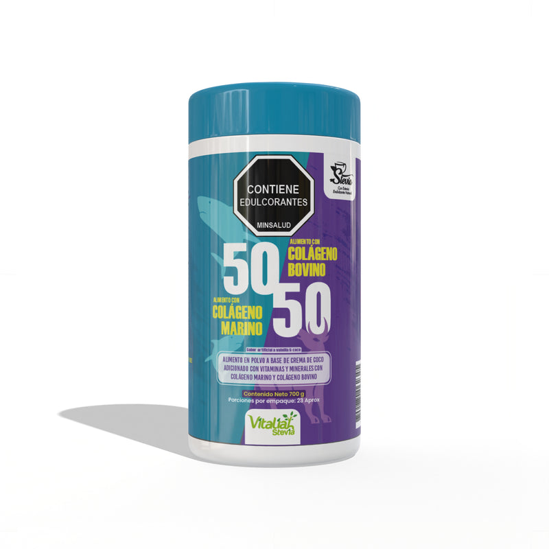 Batido Colágeno 50/50 Origen Marino y Bovino - 700 g