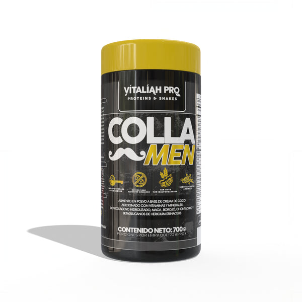 Batido Colla Men | Colágeno para Hombres - 700g - Vitaliah Stevia -Alimentos saludables