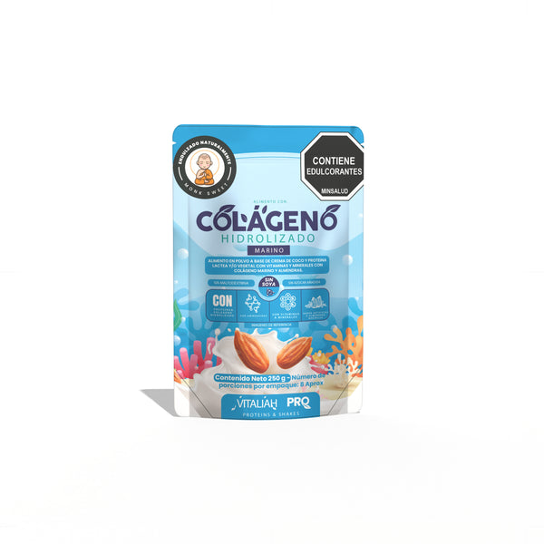 Vitaliah Pro Batido - Colágeno Marino Doypack - 250 g - Vitaliah Stevia -Alimentos saludables