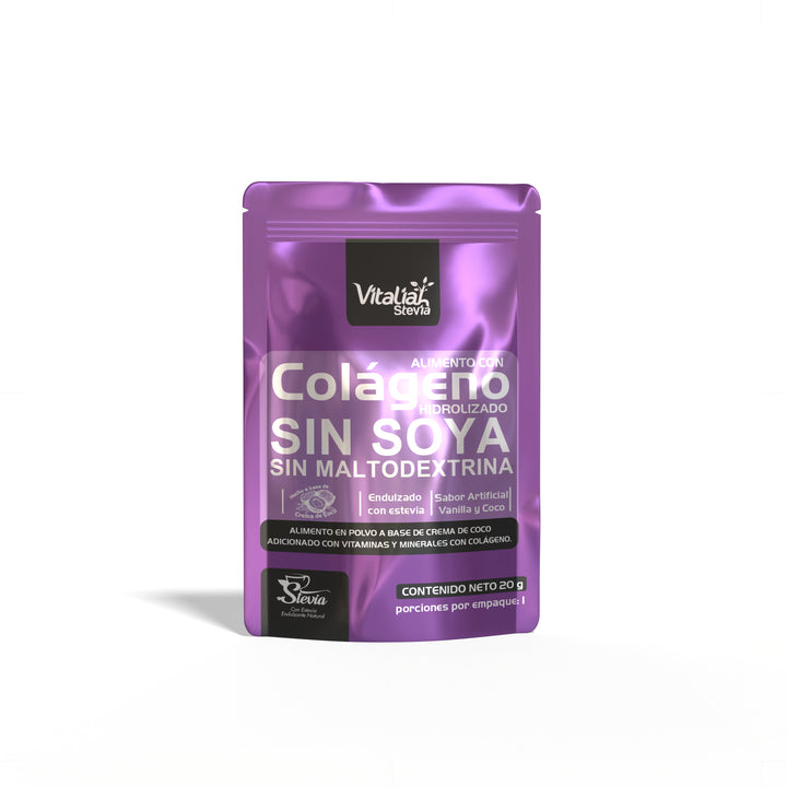 Promo Batidos Colágenos X5 Doypack - 250 g (SURTIDOS) - Vitaliah Stevia -Alimentos saludables