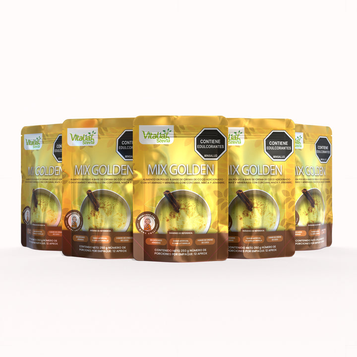 Mix Golden Doypack - 250 g - Vitaliah Stevia -Alimentos saludables