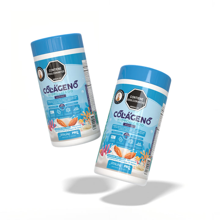 Vitaliah Pro - Colágeno Marino con leche de Almendras - 900 G - Vitaliah Stevia -Alimentos saludables