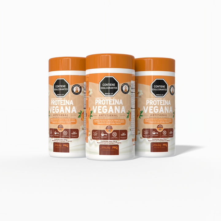 Vitaliah Pro - Batido Proteína Vegana Artesanal - 700 g - Vitaliah Stevia -Alimentos saludables
