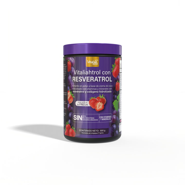 Batido con Resveratrol x500 g - Vitaliah Stevia -Alimentos saludables