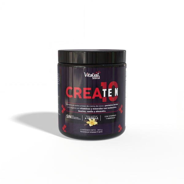 Batido Crea 10 - Creatina x400 g - Vitaliah Stevia -Alimentos saludables