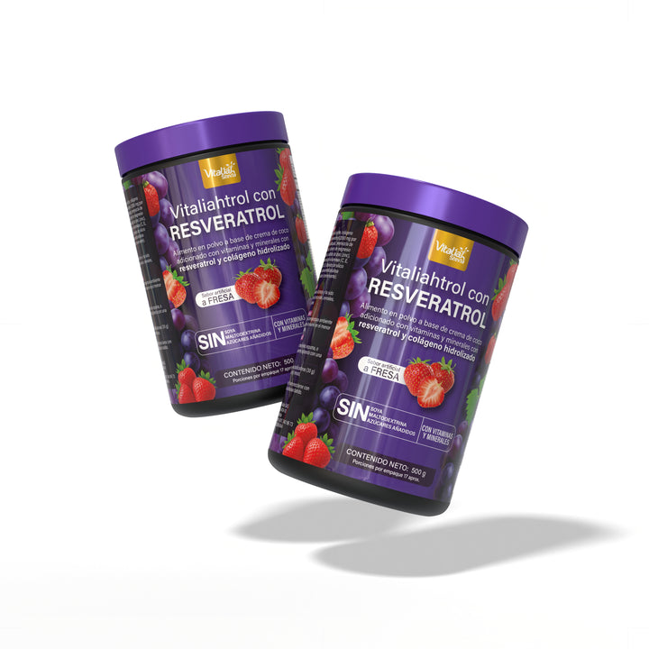 Batido con Resveratrol x500 g - Vitaliah Stevia -Alimentos saludables