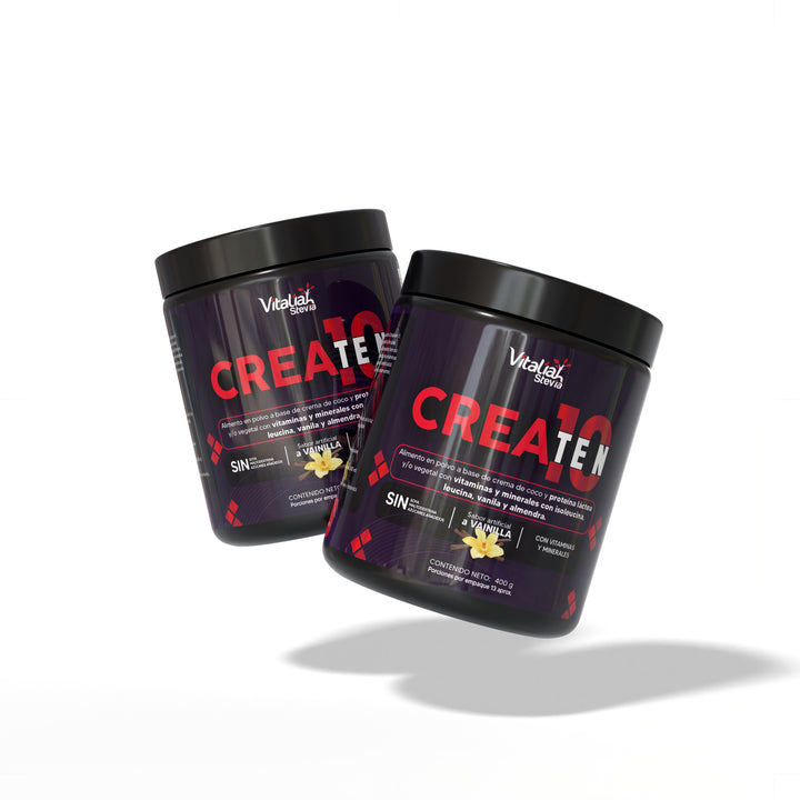 Batido Crea 10 - Creatina x400 g - Vitaliah Stevia -Alimentos saludables