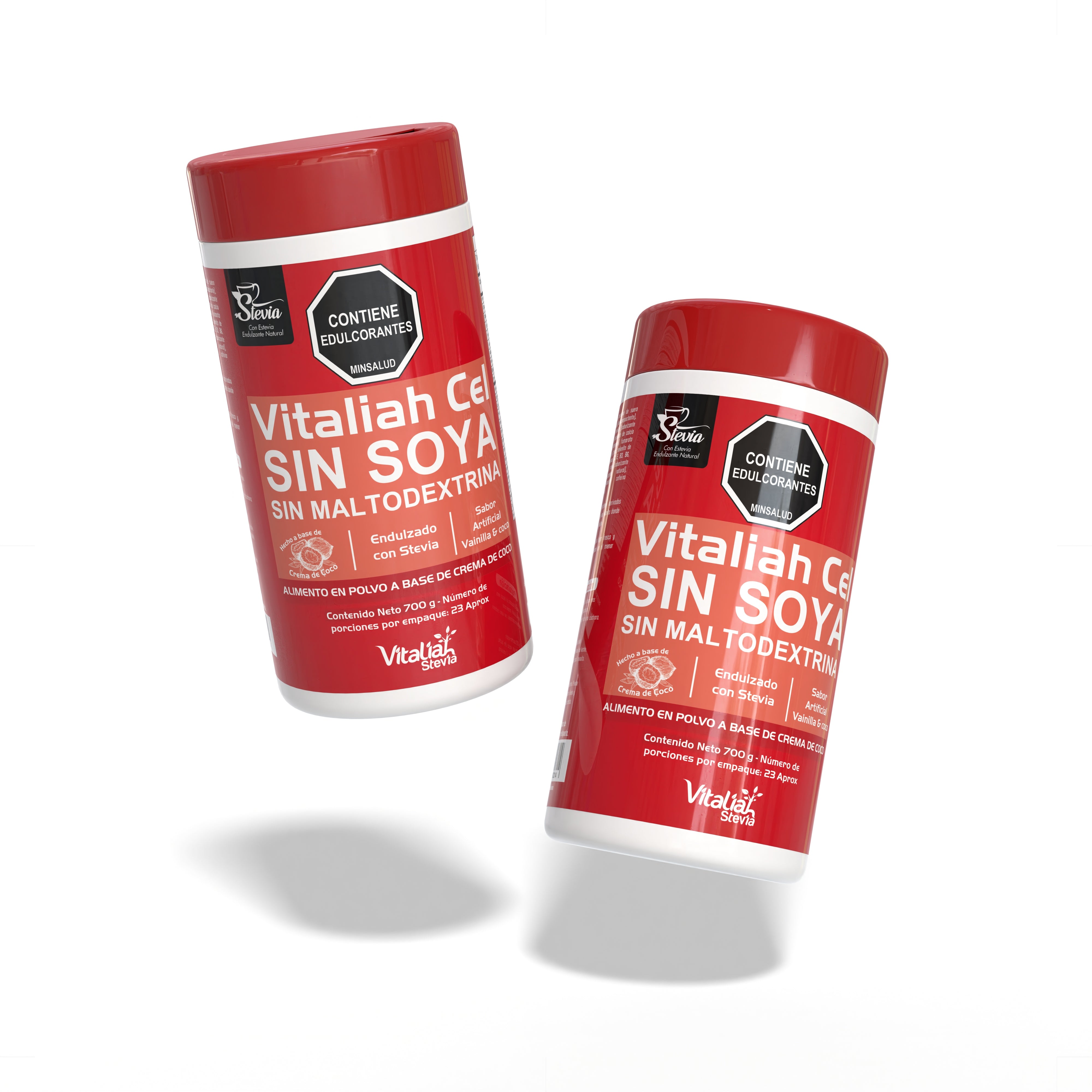 Batido Multivitaminico Vitaliah-Cel - 700g - Vitaliah Stevia -Alimentos saludables