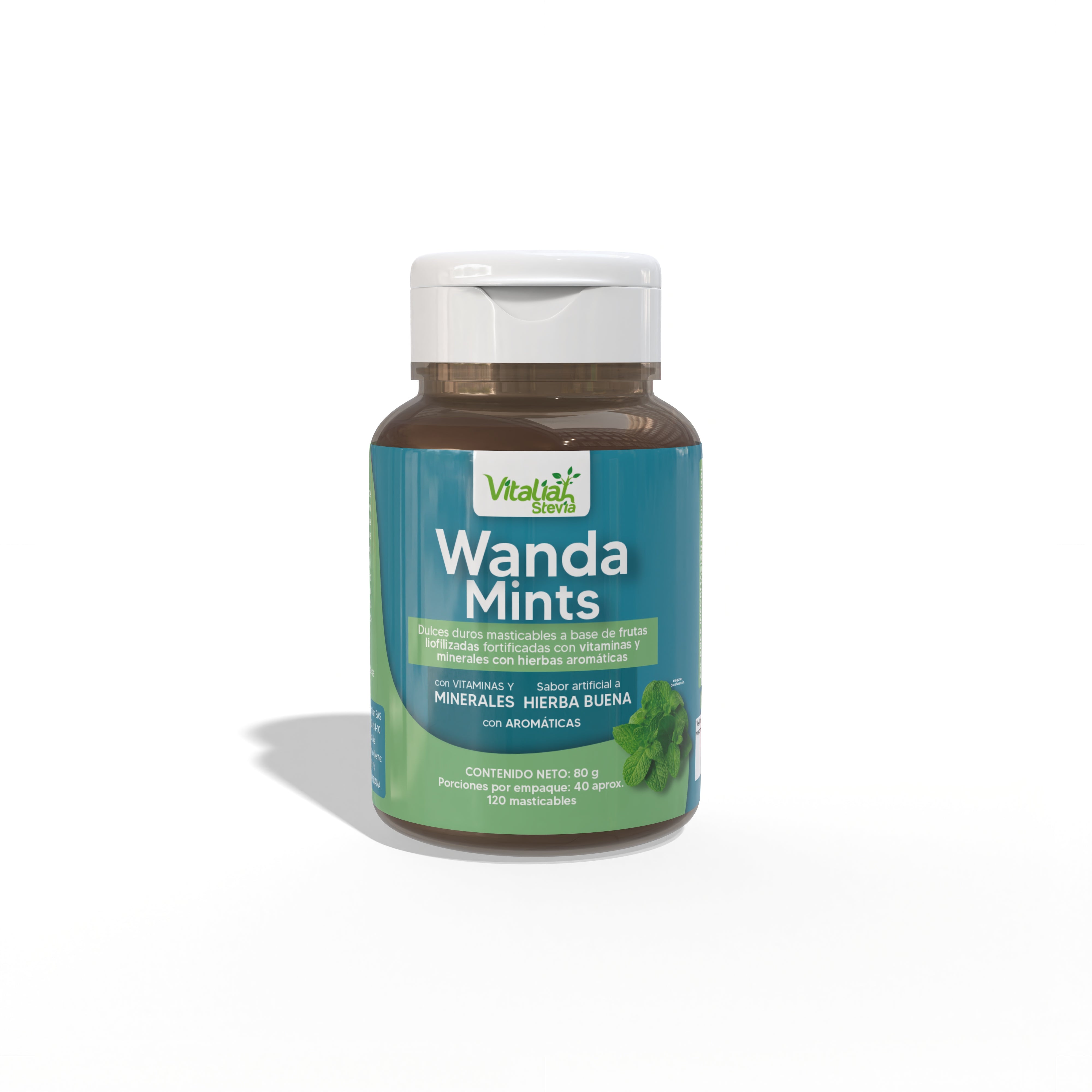 Masticables Wanda Mints - Hierbas Aromáticas 120 und
