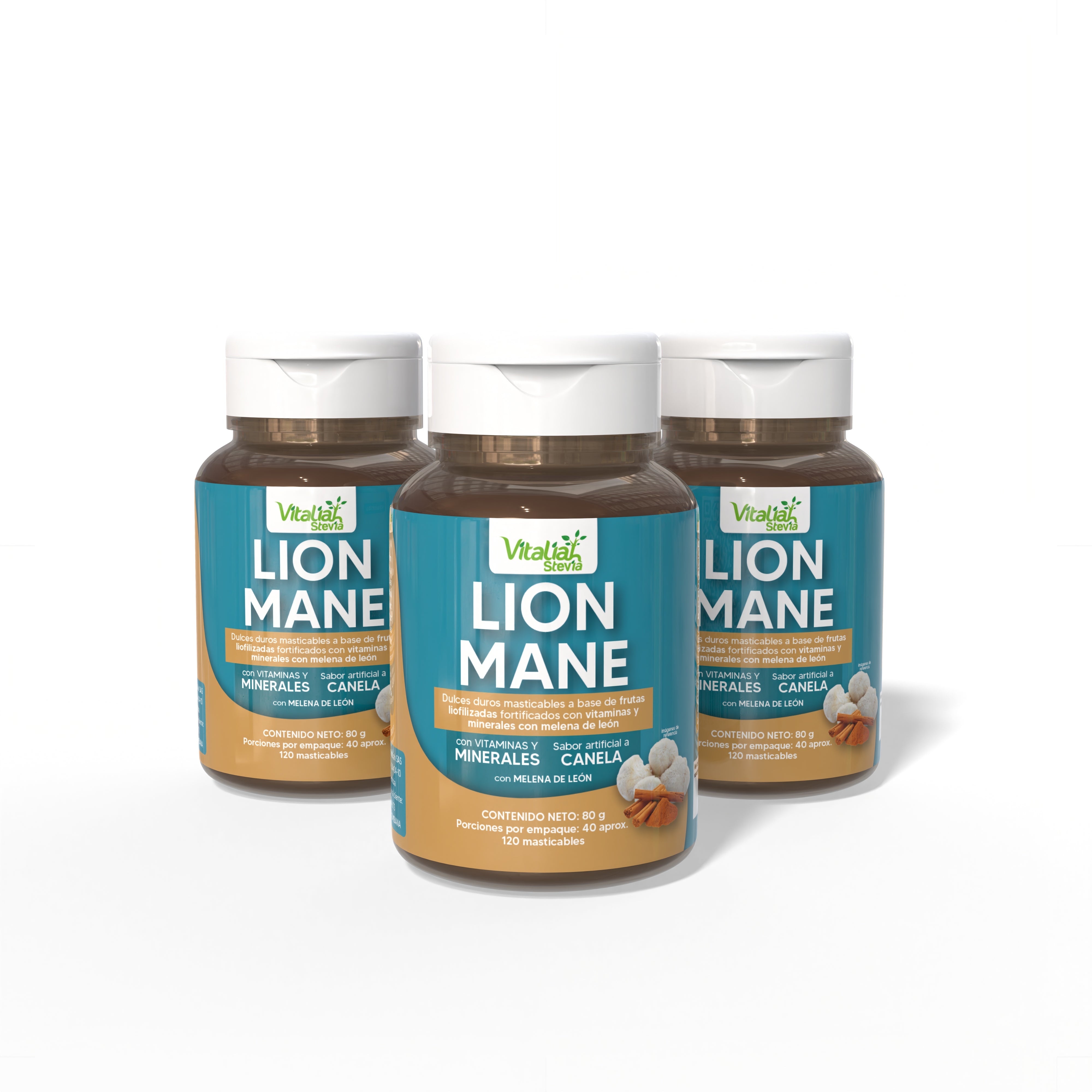Masticables Lion Mane - Melena de León 120 und