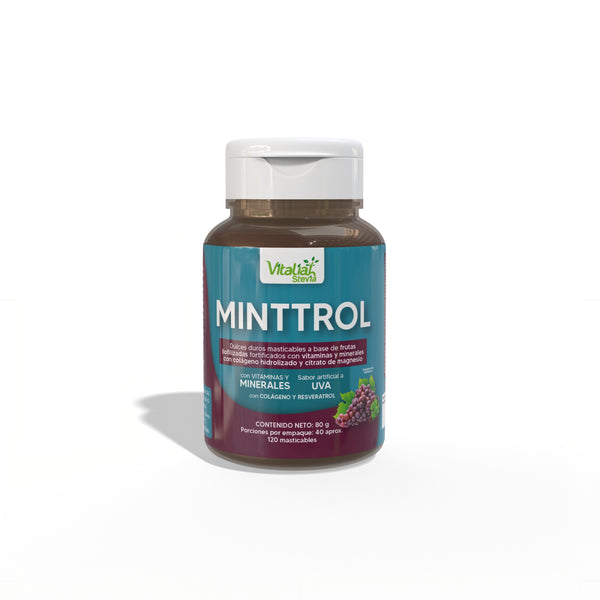Masticables Minttrol - Resveratrol 120 und